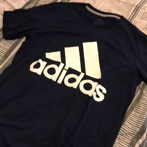 Blue Adidas Performance Tee